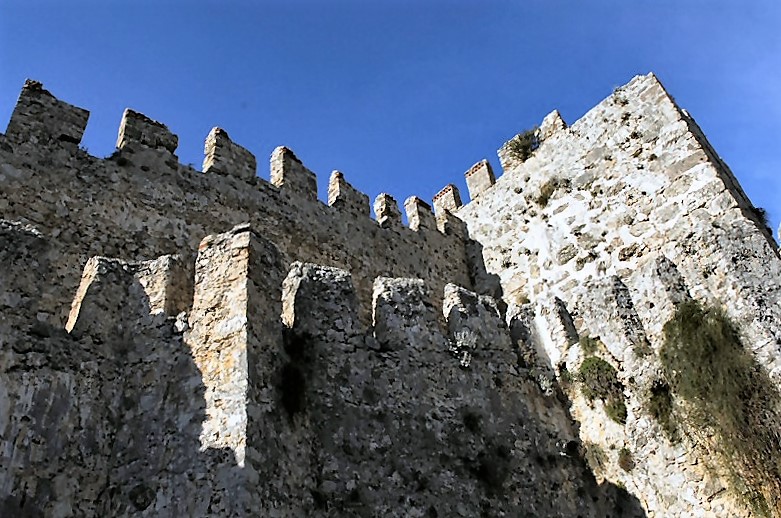 Alanya - Turcia. Zidurile cetății vechi.
